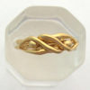 Man & Man Embrace Puzzle Ring-14K Gold Plate