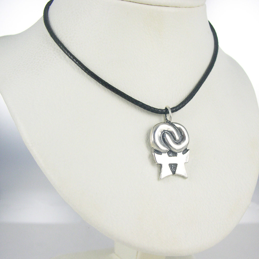 Double Venus Necklace-Silver - Jane Iris Designs