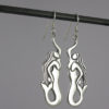 Mermaid Earrings-Silver
