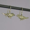 Raven Earrings-Bronze