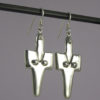 Sardinian Goddess Earrings-Silver