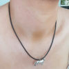 Cat Necklace-Silver - Image 2