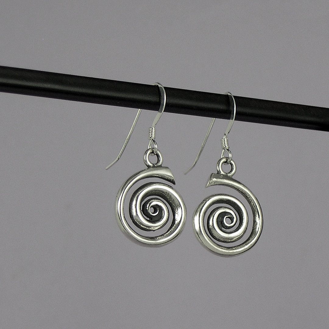 Spiral Earrings - Jane Iris Designs