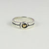 Sterling & Bronze Heart Ring
