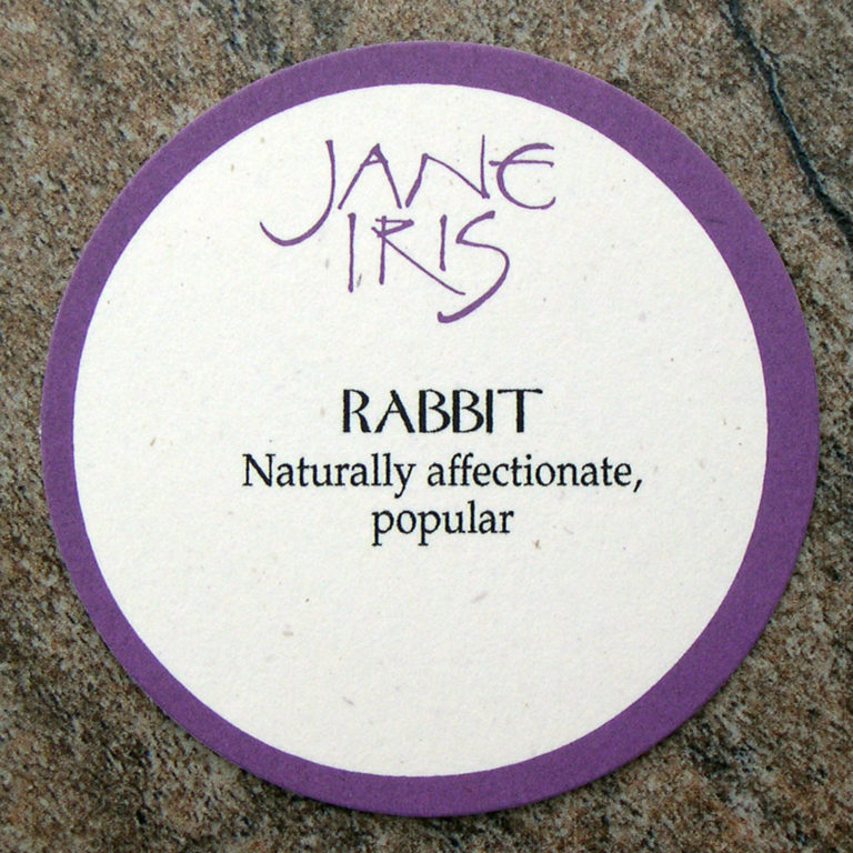 Chinese Horoscope-Year of the Rabbit - Jane Iris Designs