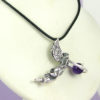 Angel with Gemstone Pendant - Image 3