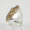 Silver & Gold Free Form Ring - Image 2