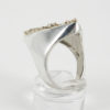 Silver & Gold Free Form Ring - Image 3