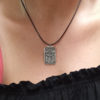 Lady of the Beasts Pendant-Silver - Image 3