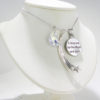 "I Love You to the Moon and Back" Charm Necklace - Image 2