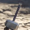 black and silver steel pipe on brown rock