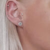 Pentagram Post Earrings - Image 2